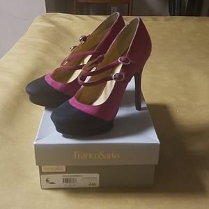 Nine West leather heels